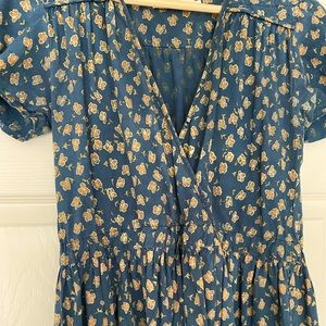 Christy Dawn The Dawn Dress-blue floral